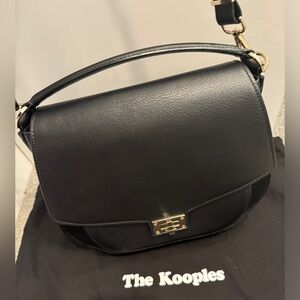 The KOOPLES hobo maxi leather shoulder bag.